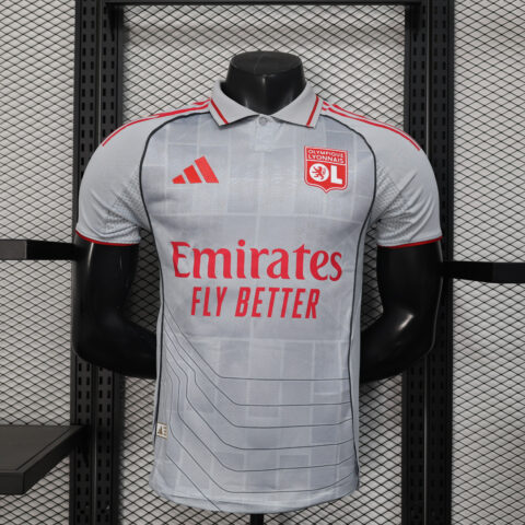 2025-26 Lyon Olympic second away jersey (player version)