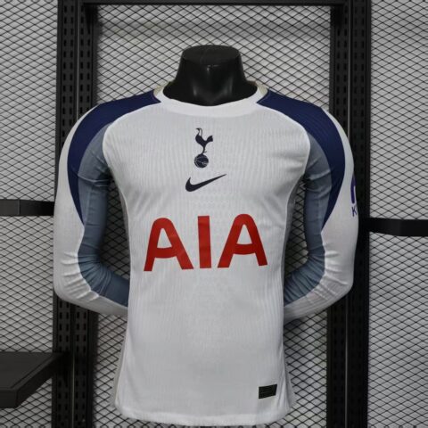 2025-26 Tottenham Hotspur Home Long sleeves Player Football Jersey