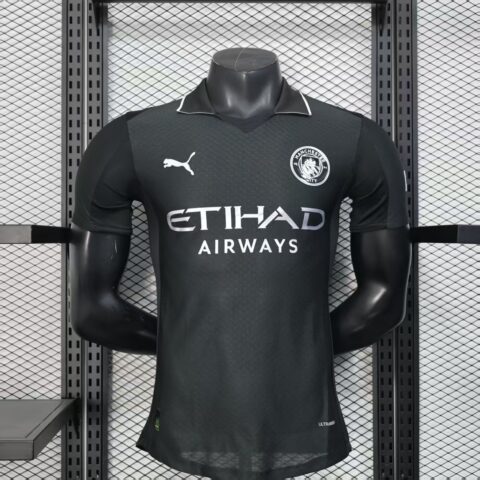 25-26 Manchester City Black Special Edition Jersey Player Version