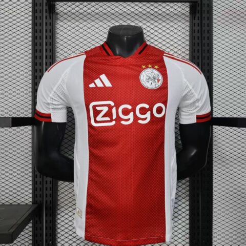 2025-26 Ajax Home Football Jersey (Player Version)