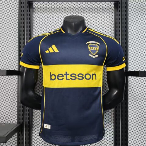 2025-26 Boca Juniors Home Jersey Player Version